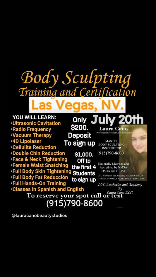 Body Sculpting Master Class Training and Certification